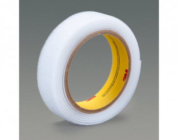 SJ3527N-1inx50yd-White-Scotchmate Reclosable Fastener Loop White