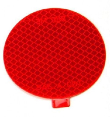 989723 - Conspicuity Tape 3in Round Reflector RedG
