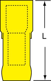 MNGI10-250DFIK-NylonIns w/Ins Grip Btd Seam Fem Disc w/Interlocking Br