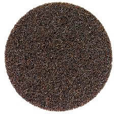 4'' Dia. Brown Plastic Screw (TR) Mount Roloc™ Surface Conditioning Discs