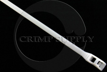 Snag-Free 16", 120 lb. White Cable Ties