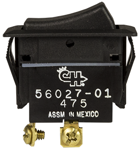 PN 19-1544 Spst Rocker Switch
