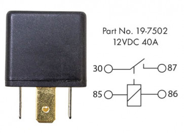 Relay-12Volt 40 Amp 4 Terminal