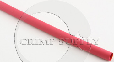 3/64" Dia. Red Shrink Tubing