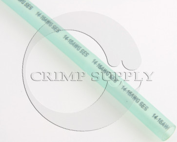 1/4" Dia. Clear-Blue Adhesive-Lined Shrink Tubing for 16-14 Gauge Terminals and Splices