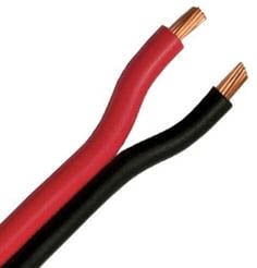 16 Ga. Two Conductor Bonded General Purpose Wire (Bonded GPT), Red and Black