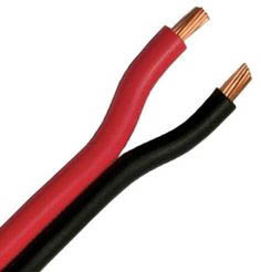 14 Ga. Two Conductor Bonded General Purpose Wire (Bonded GPT), Red and Black