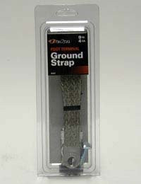 CABLE, BATT GRND STRAP 4 GA 9" 