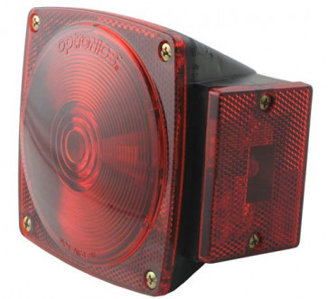 Red Right-Side RV-Type Stop/Tail/Turn Lights