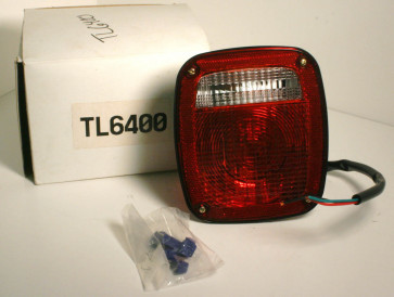 Red Combination Stop/Tail/Turn  and Back-Up Lights