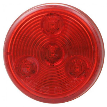 Red 2" Round LED Side Marker Lights