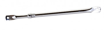10013 - MIRROR ARM 14in- 22in CHROME ADJUSTABLE