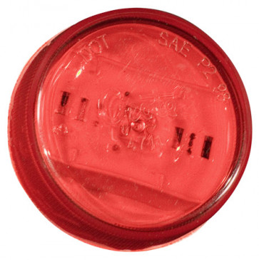47112 - CLR/MKR LAMP 2in RED SUPERNOVA LED