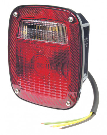 50920 - STT LAMP RED SUPERNOVA LED W/LIC 50972 STYLE