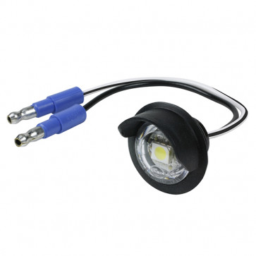 60721 - LICENSE LAMP CLEAR MICRONOVA LED DOT W/HOODED GROMMET