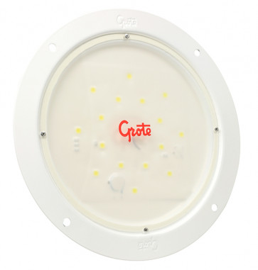 61811 - DOME/INTERIOR CLEAR LED 7in ROUND