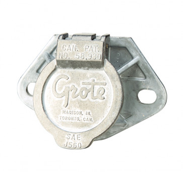 87860 - TRAILER WIRING RECEPTACLE ONLY ULTRA PIN RECEPTACLE 2-HOLE MNT