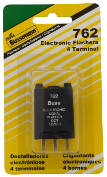 BP/762-RP - ELECTRONIC FLASHER - 4 TERMINAL 12V