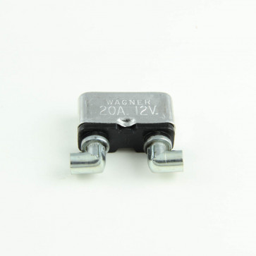20 Amp Circuit Breakers to Replace 1/4''X1-1/4'' Glass Fuses