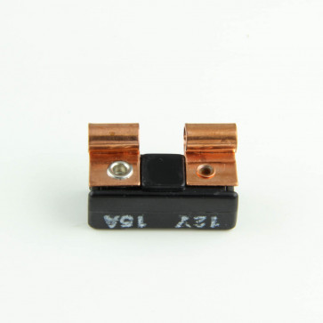 15 Amp Low-Profile Circuit Breakers to Replace 1/4''X1-1/4'' Glass Fuses