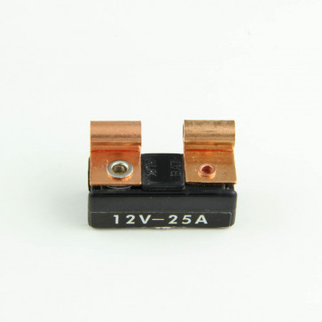 25 Amp Low-Profile Circuit Breakers to Replace 1/4''X1-1/4'' Glass Fuses
