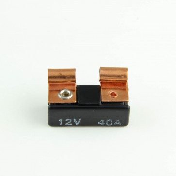 40 Amp Low-Profile Circuit Breakers to Replace 1/4''X1-1/4'' Glass Fuses