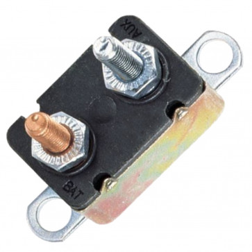 Bussmann CBC-20HB - 20 Amp Type I Two 10-32 Threaded Studs Circuit Breaker With Lengthwise Bracket 12Vdc