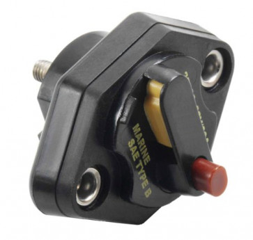 Bussmann CB255-50 - 50 Amp Type Iii Mid-Range Manual Resettable Circuit Breaker- 32Vdc- One Per Polybag