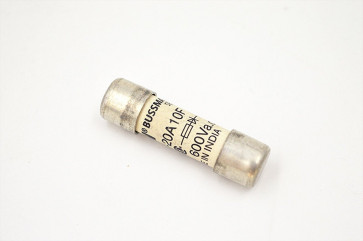 Bussmann FWC-20A10F - 20AMP 600V AC FERRULE 10 X 38MM