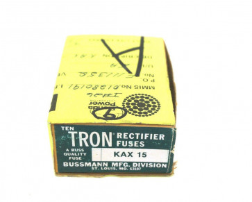 Bussmann KAX-15 - BUSS SEMI CONDUCTOR FUSE