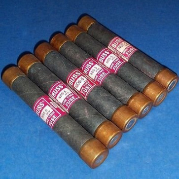 Bussmann NOs -5 - 5 Amp One-Time Cartridge Fuse Non-Current Limiting Class K5 600V Ul Listed