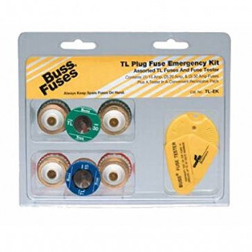 Bussmann TL-EK - Assortment Contains 1 Ea. Tl-15- 2 Ea. Tl-20 & 3 Each Tl-30 And 1 Fuse Tester