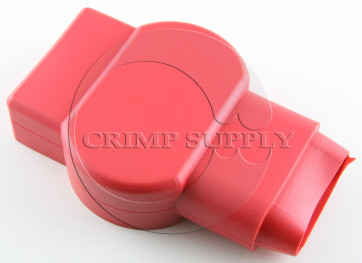 Red Military Battery Terminal Cover