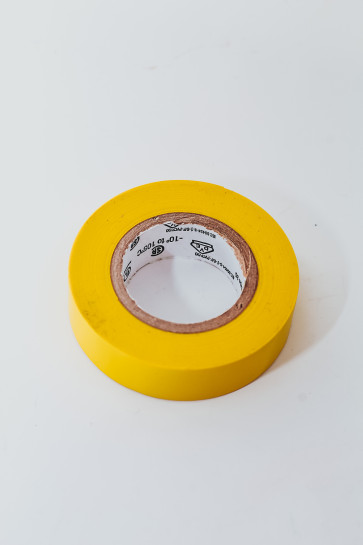 35-Yellow-1/2x20FT-Vinyl Color Coding Tape-Yellow-1/2in x 20ft