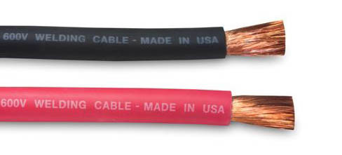 200' FT 4 AWG GAUGE WELDING CABLE BLUE COPPER BATTERY LEADS MADE IN USA