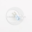 16-14 Ga. Nylon-Insulated Fork Terminals, #4 Stud