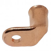4 Ga. #10 Stud Copper Lugs - 90 Degree