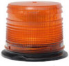 High-Output Amber LED Strobe Lights, Permanent Mount, 5" Tall