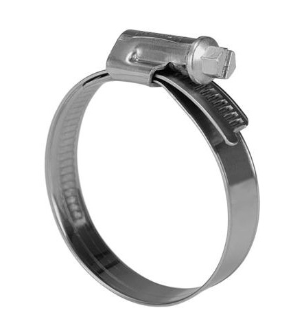 Worm-Drive Breeze Hi-Torque Liner Stainless Steel Hose Clamp 1 to 1-3/4 Diameter Range Pack of 10 5/8 Band Width 